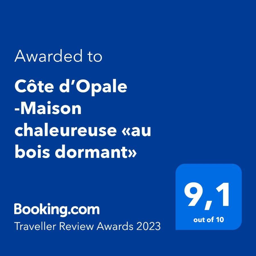Côte d’Opale -Maison chaleureuse  au bois dormant Wadenthun Exterior foto